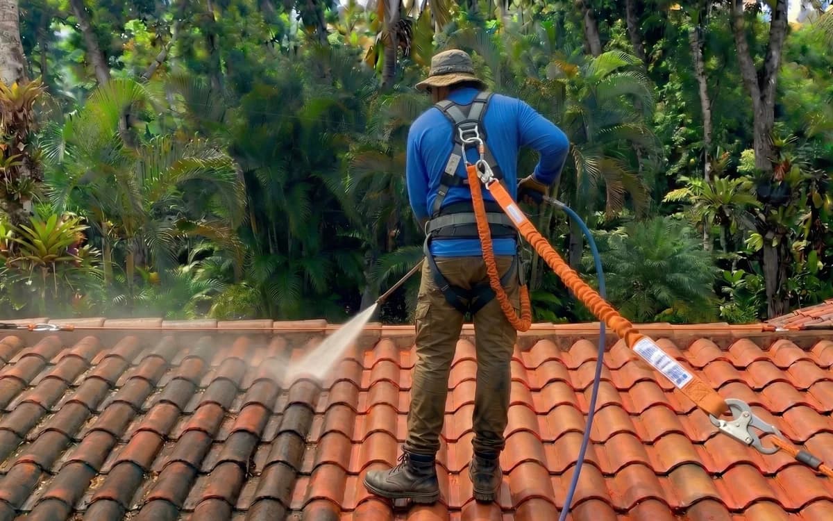 Roof Cleaning in Miami & Doral | Blue Dragon Pressure Cleaning